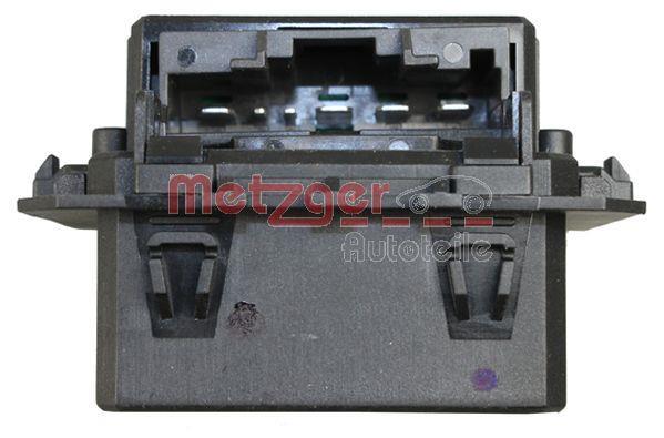 Résistance, pulseur d'air habitacle (Élément de commande, chauffage/ventilation) METZGER ref. 0917023